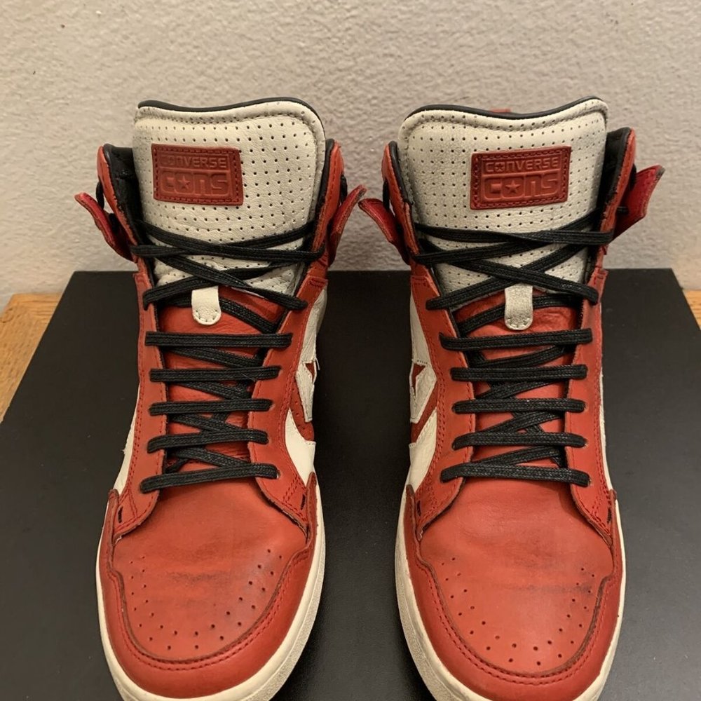 Converse x John Varvatos Weapon Mid Chili Pepper Red 142966C Size US 10